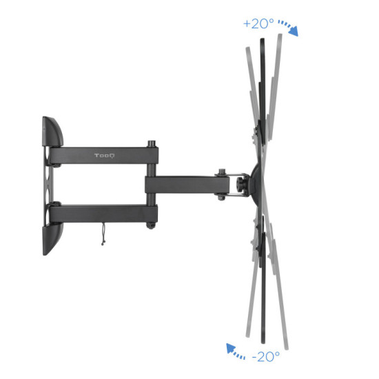 SOPORTE PARED TV TOOQ LP6055TN - B NEGRO Soportes monitores tv SOPORTE PARED TV TOOQ LP6055TN - B NEGRO Soportes monitores tv