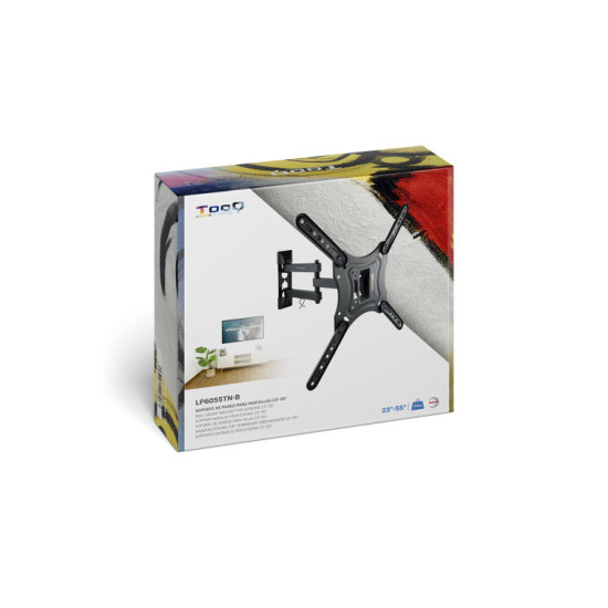 SOPORTE PARED TV TOOQ LP6055TN - B NEGRO Soportes monitores tv SOPORTE PARED TV TOOQ LP6055TN - B NEGRO Soportes monitores tv