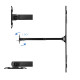 SOPORTE PARED TV TOOQ LP6070TN - B 37 PULGADAS - 70 PULGADAS Soportes monitores  tv