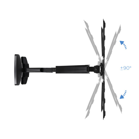 SOPORTE TV MONITOR TOOQ 23 PULGADAS - 55 PULGADAS GIRATORIO Soportes monitores  tv