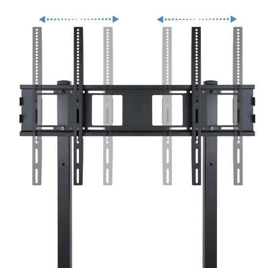 SOPORTE TV SUELO CON RUEDAS TOOQ Soportes monitores  tv