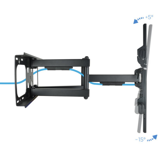 SOPORTE PARED TOOQ LP3790TN - B 37 PULGADAS - 90 PULGADAS NEGRO Soportes monitores  tv