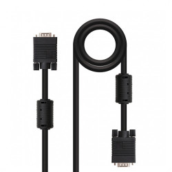 CABLE NANOCABLE CON FERRITA SVGA HDB15