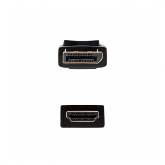 CABLE DISPLAYPORT - M A HDMI - M 3M NANOCABLE Cables audio vídeo CABLE DISPLAYPORT - M A HDMI - M 3M NANOCABLE Cables audio vídeo