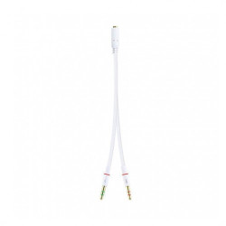 CABLE AUDIO 1XJACK - 3.5 A 2XJACK - 3.5 NANOCABLE