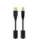 CABLE FERRITA USB(A) 2.0 A USB(B) Cables de red CABLE FERRITA USB(A) 2.0 A USB(B) Cables de red