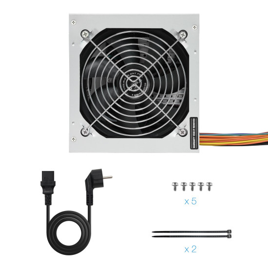 FUENTE ALIMENTACION TOOQ EP - II TQEP - 500S - INT ATX Fuentes de alimentación FUENTE ALIMENTACION TOOQ EP - II TQEP - 500S - INT ATX Fuentes de alimentación