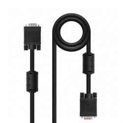 CABLE CON FERRITA SVGA HDB15 M - HDB15