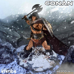 FIGURA MEZCO TOYZ STATIC SIX CONAN