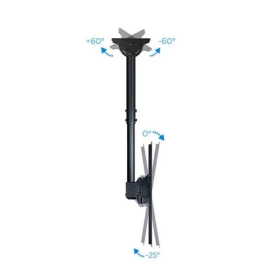 SOPORTE TV MONITOR TOOQ 23 PULGADAS - 55 PULGADAS GIRATORO Soportes monitores  tv