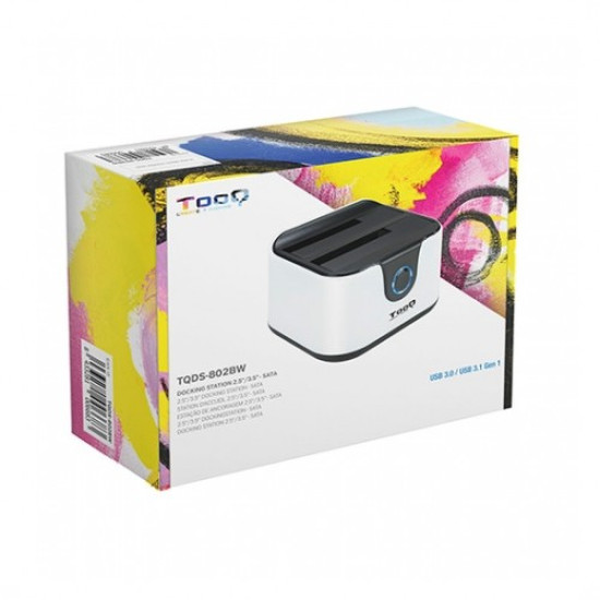 DOCKING STATION TOOQ HD 2.5 3.5 PULGADAS Dockings y hubs DOCKING STATION TOOQ HD 2.5 3.5 PULGADAS Dockings y hubs