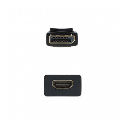 ADAPTADOR DISPLAYPORT A HDMI NANOCABLE MACHO - HEMBRA