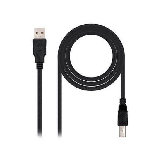 CABLE IMPRESORA NANOCABLE USB TIPO A Cables de red CABLE IMPRESORA NANOCABLE USB TIPO A Cables de red