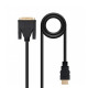 CABLE DVI A HDMI NANOCABLE MACHO - MACHO Cables audio vídeo CABLE DVI A HDMI NANOCABLE MACHO - MACHO Cables audio vídeo