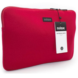 FUNDA NILOX PORTATIL 15.6PULGADAS ROJO