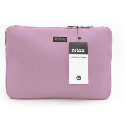 FUNDA NILOX PORTATIL 14.1PULGADAS ROSA