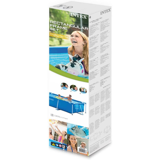 INTEX 28272 PISCINA DESMONTABLE TUBULAR 300X200X75CM Piscinas INTEX 28272 PISCINA DESMONTABLE TUBULAR 300X200X75CM Piscinas