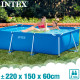 INTEX 28270 PISCINA DESMONTABLE TUBULAR 220X150X60CM Piscinas INTEX 28270 PISCINA DESMONTABLE TUBULAR 220X150X60CM Piscinas