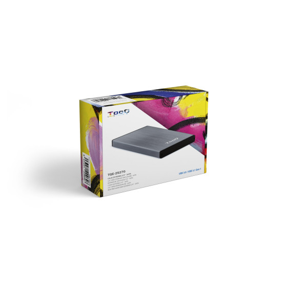 CAJA EXTERNA TOOQ TQE - 2527G HHD SSD Cajas externas CAJA EXTERNA TOOQ TQE - 2527G HHD SSD Cajas externas