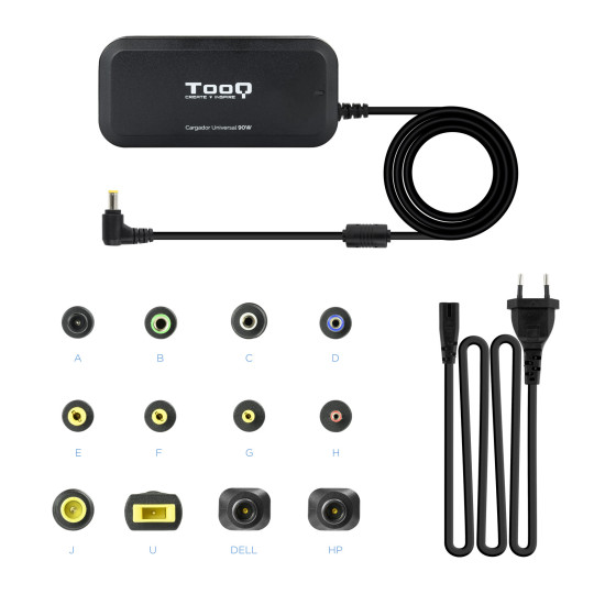CARGADOR PORTATIL UNIVERSAL TOOQ TQLC - 90BS02M 90W Baterías y cargadores portátiles CARGADOR PORTATIL UNIVERSAL TOOQ TQLC - 90BS02M 90W Baterías y cargadores portátiles