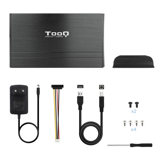 CAJA EXTERNA TOOQ TQE - 3520B HDD 3.5 PULGADAS Cajas externas CAJA EXTERNA TOOQ TQE - 3520B HDD 3.5 PULGADAS Cajas externas