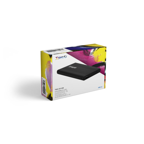 CAJA EXTERNA TOOQ TQE - 2510B HDD SSD Cajas externas CAJA EXTERNA TOOQ TQE - 2510B HDD SSD Cajas externas