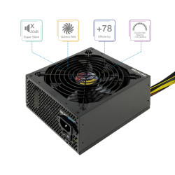 FUENTE ALIMENTACION TOOQ TQAPOLO - 600SP ATX 600W