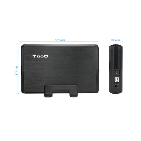 CAJA EXTERNA TOOQ TQE - 3509B 3.5 PULGADAS SATA Cajas externas CAJA EXTERNA TOOQ TQE - 3509B 3.5 PULGADAS SATA Cajas externas