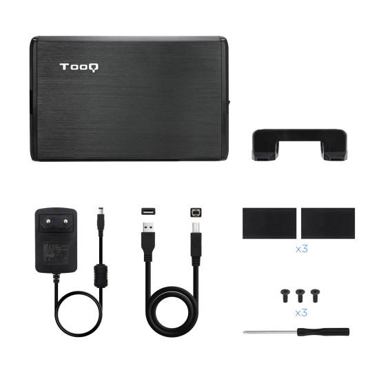 CAJA EXTERNA TOOQ TQE - 3509B 3.5 PULGADAS SATA Cajas externas CAJA EXTERNA TOOQ TQE - 3509B 3.5 PULGADAS SATA Cajas externas
