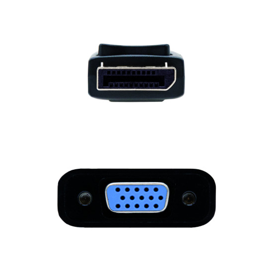 ADAPTADOR DISPLAYPORT A SVGA NANOCABLE MACHO - HEMBRA Cables audio vídeo ADAPTADOR DISPLAYPORT A SVGA NANOCABLE MACHO - HEMBRA Cables audio vídeo