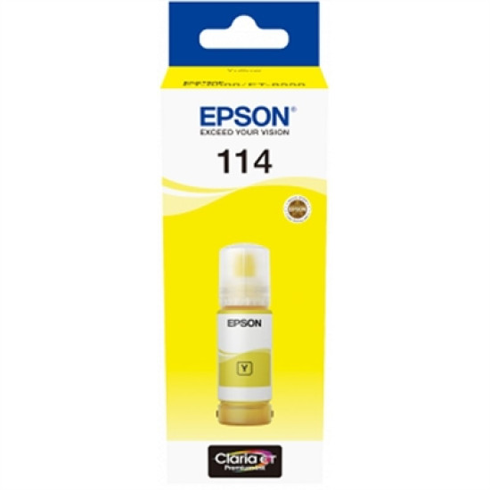 BOTELLA TINTA EPSON ECOTANK 114 AMARILLO Consumibles impresión de tinta