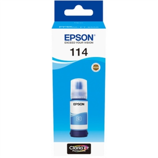 BOTELLA TINTA EPSON ECOTANK 114 CYAN Consumibles impresión de tinta