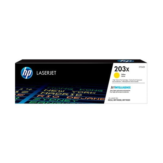 TONER HP ORIGINAL LASERJET 203X YELLOW Consumibles impresión láser