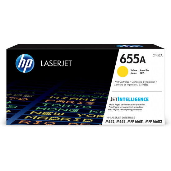 TONER HP 655A AMARILLO Consumibles impresión láser
