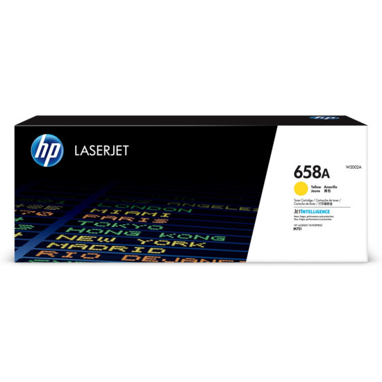 TONER HP 658A AMARILLO Consumibles impresión láser TONER HP 658A AMARILLO Consumibles impresión láser