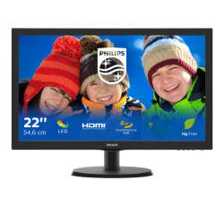 MONITOR PHILIPS 21.5PULGADAS 223V5LHSB2 FHD 5MS