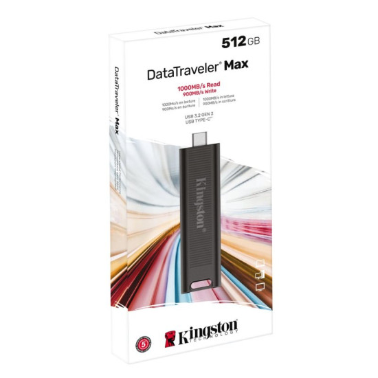 DATATRAVELER MAX UNIDAD FLASH USB 512 Memorias usb