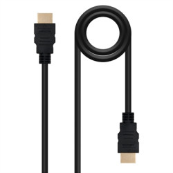 CABLE HDMI 1.3 NANOCABLE 1.8M NEGRO