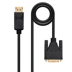 CABLE DISPLAYPORT A DVI NANOCABLE 2M