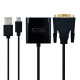 CABLE NANOCABLE CONVERSOR DVI 24+1 A Cables audio vídeo CABLE NANOCABLE CONVERSOR DVI 24+1 A Cables audio vídeo