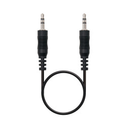 CABLE AUDIO ESTEREO JACK 3.5MM NANOCABLE