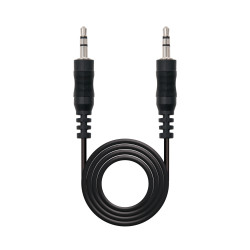 CABLE AUDIO ESTEREO JACK 3.5MM NANOCABLE