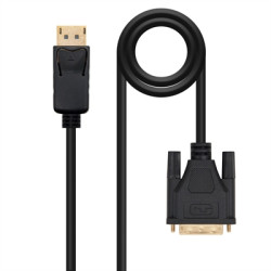 CABLE DISPLAYPORT A DVI NANOCABLE 1M