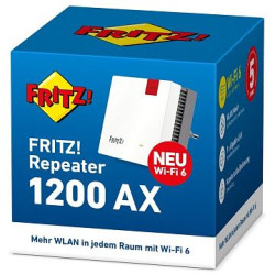 REPETIDOR WIFI EXTENSOR COBERTURA FRITZ! 1200