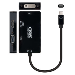 CONVERSOR USB TIPO C A VGA