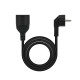 CABLE ALIMENTACION SCHUKO NANOCABLE 2M MACHO - HEMBRA Regletas y alargadores CABLE ALIMENTACION SCHUKO NANOCABLE 2M MACHO - HEMBRA Regletas y alargadores