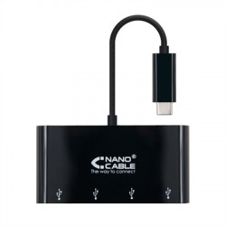 ADAPTADOR USB TIPO C A 4