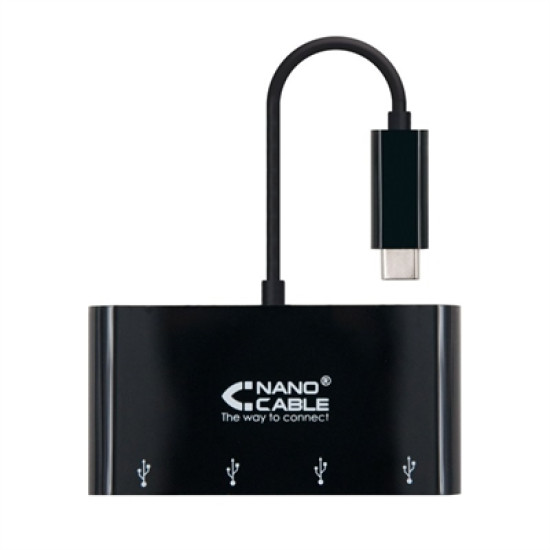 ADAPTADOR USB TIPO C A 4 Cables audio - vídeo