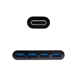 ADAPTADOR USB TIPO C A 4