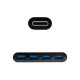 ADAPTADOR USB TIPO C A 4 Cables audio vídeo ADAPTADOR USB TIPO C A 4 Cables audio vídeo